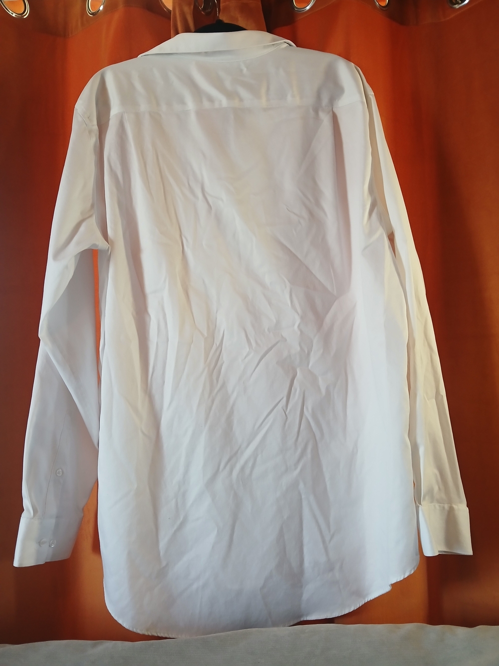 Calvin Klein Men’s White Button-Down Dress Shirt - Picture 5 of 5